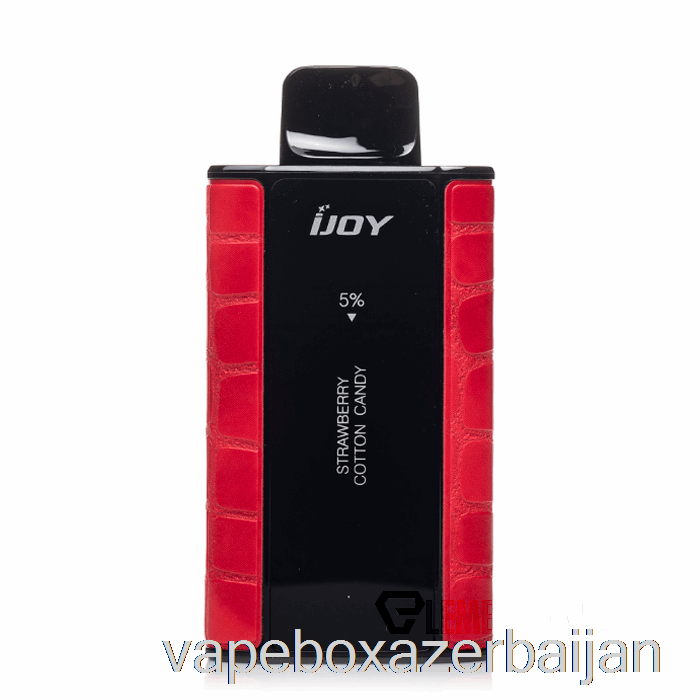 Vape Box Azerbaijan iJoy Captain 10000 Disposable Strawberry Cotton Candy